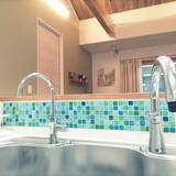 「貼るだけでOK♪100均「ガラスタイル」＆「タイルステッカー」でお手軽DIY」の画像7