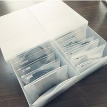 小物の整理整頓や持ち歩きにも便利♪無印良品の「EVAケース・ファスナー付」活用アイデア