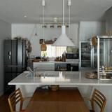 「「ステンドグラス照明がアクセント。使い勝手とお気に入りが共存する、愛着あふれるキッチン」 by siosai10さん」の画像7