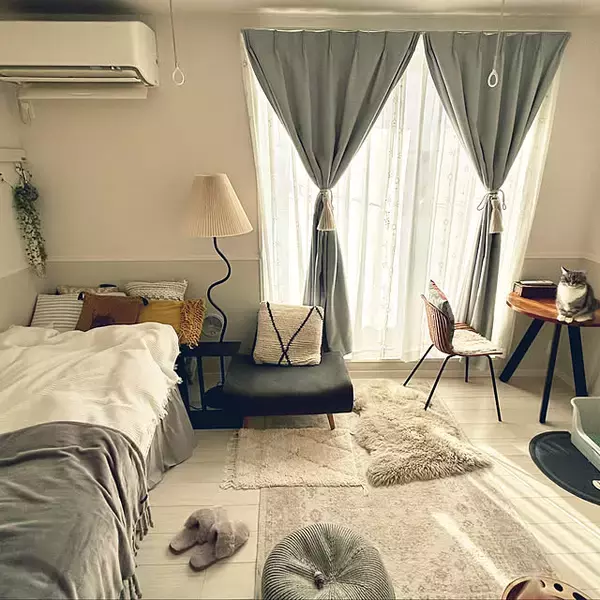 「自分らしい空間でリラックスして過ごす☆一人暮らしさんのお部屋実例集」の画像