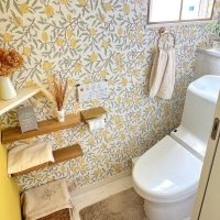 トイレをセンスよく彩る！内装から収納まで、統一感のあるトイレインテリアの実例6選