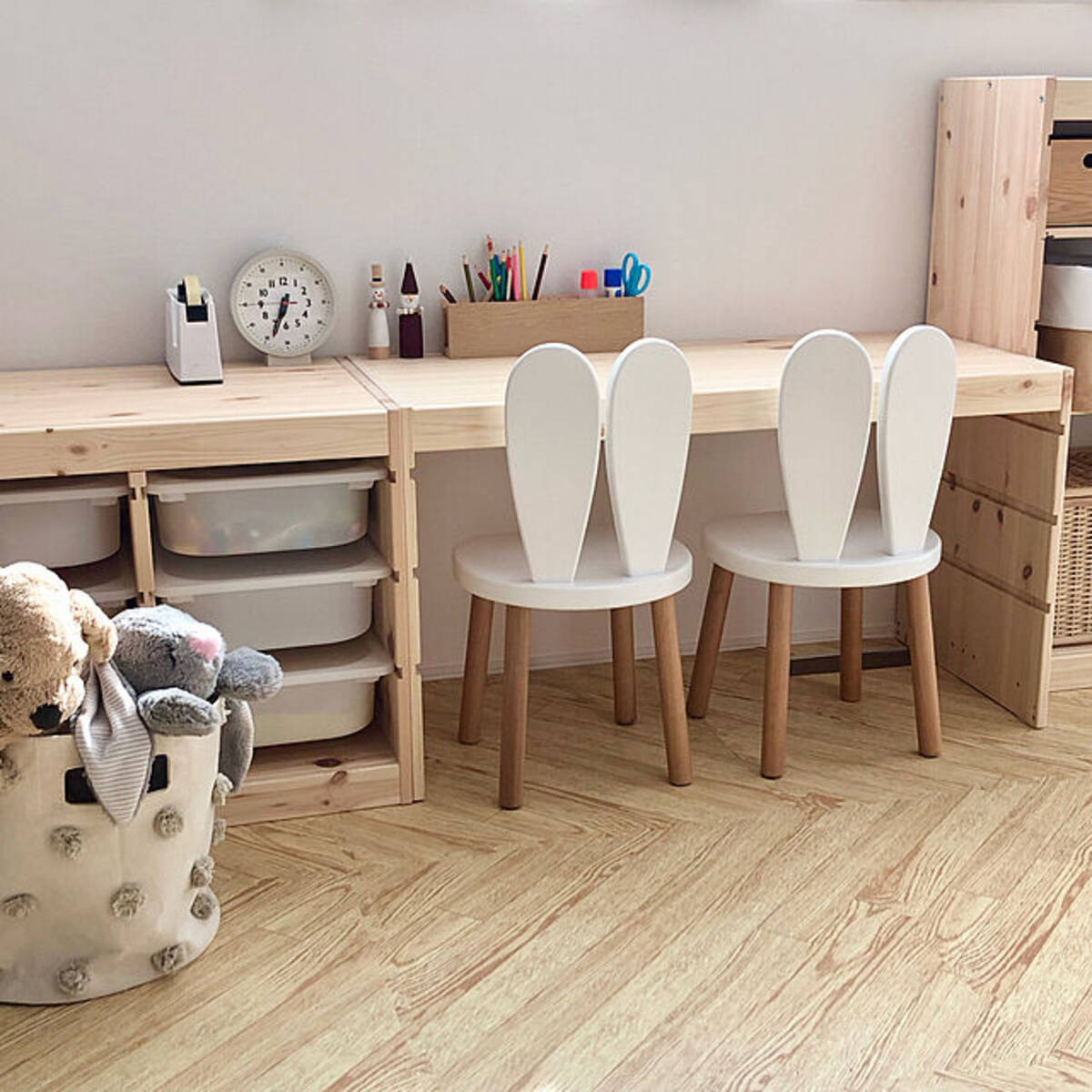 引取限定】IKEA トロファスト 階段収納 引き出し2個付き ゆえ