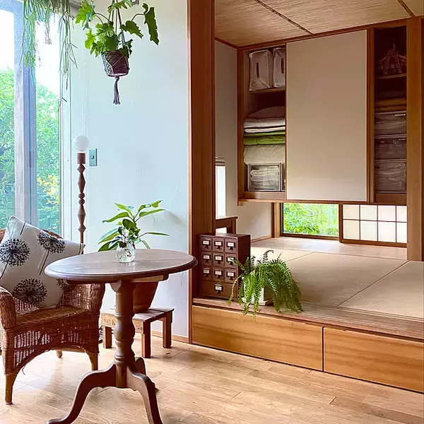 「和に馴染み、使う目的にも合う収納法が見つかる！収納家具や押入れなどを活用した、和室収納のアイデア6選」の画像