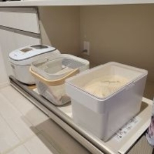 米びつのベストポジションをみつけた☆使いやすいのに邪魔にならない置き場アイディア6選