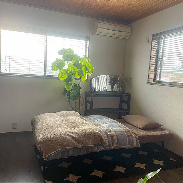 コンパクトなお部屋でも大丈夫♪スペースを有効活用できるベッド実例