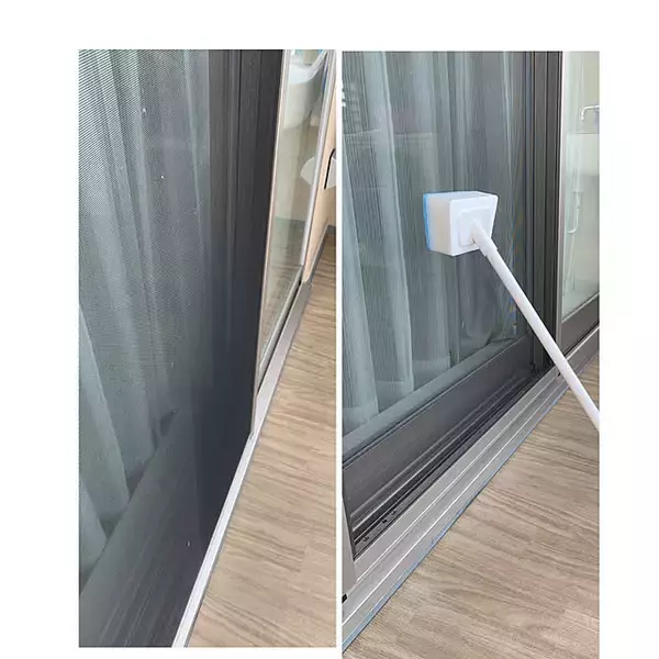 「手軽なアイデアからしっかり掃除できる方法まで！これでスッキリ網戸掃除のアイデア」の画像