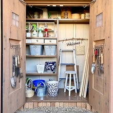 分かりやすいから必要なものがすぐ取り出せる！物置収納をスッキリさせるアイデア集