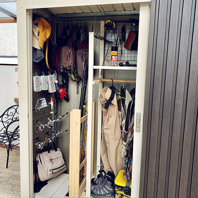 分かりやすいから必要なものがすぐ取り出せる！物置収納をスッキリさせるアイデア集