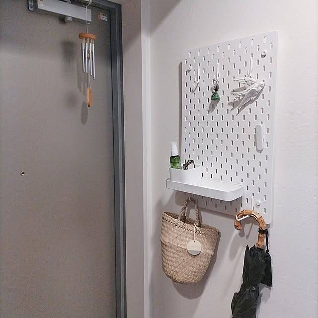 IKEAのアイテムで叶える☆生活感を感じさせない玄関インテリア