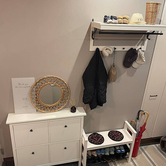 IKEAのアイテムで叶える☆生活感を感じさせない玄関インテリア