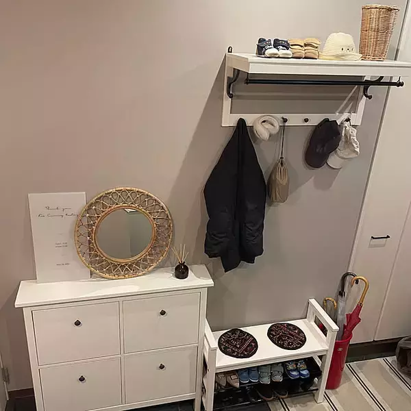 「IKEAのアイテムで叶える☆生活感を感じさせない玄関インテリア」の画像
