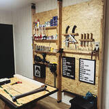 「スッキリ収納させて使い勝手もアップ♪DIYで作る工具収納スペース」の画像3