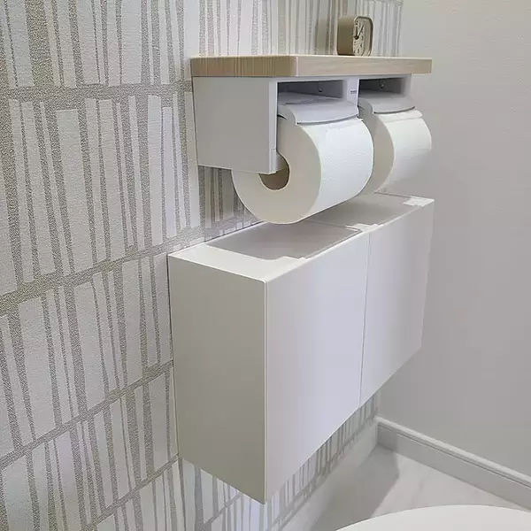 「トイレがもっと使いやすくなる！生活感を隠してすっきり見せる快適な収納ワザ」の画像