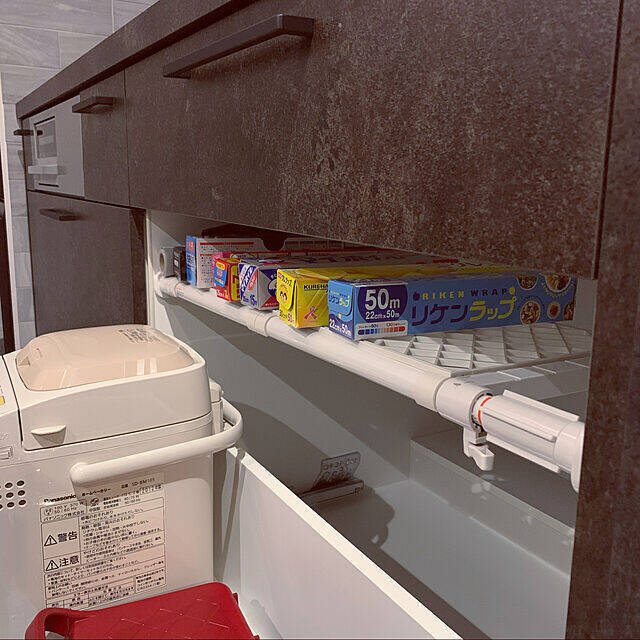 キッチンを綺麗に整理収納したい方必見☆使い勝手抜群のラップ収納アイデア