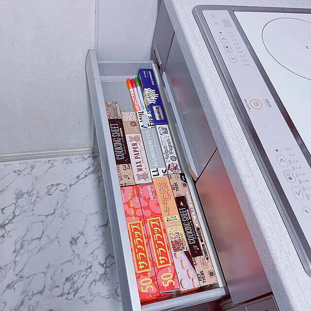 キッチンを綺麗に整理収納したい方必見☆使い勝手抜群のラップ収納アイデア