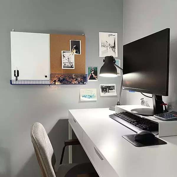 「見た目も使いやすさもUP！IKEAアイテムでパソコン周りを便利に整えるアイテム」の画像