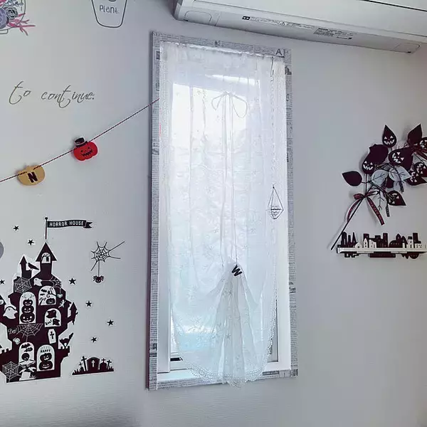「光と風をやさしく取り込む♡レースカーテンを効果的に使った魅力的なお部屋」の画像