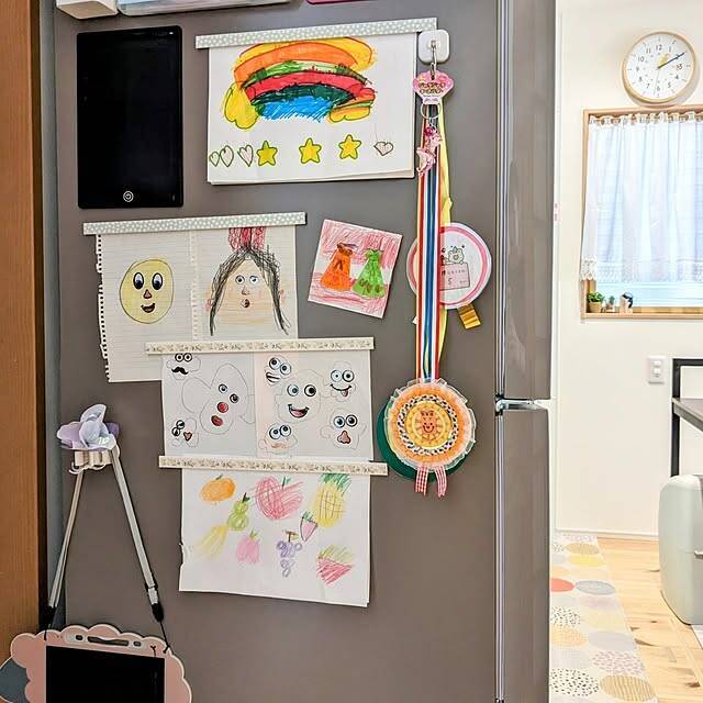 貼るだけでペイント代わりにも♪ダイソーのマスキングテープを使ったDIYのアイデア