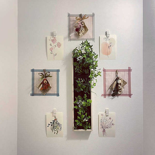 貼るだけでペイント代わりにも♪ダイソーのマスキングテープを使ったDIYのアイデア