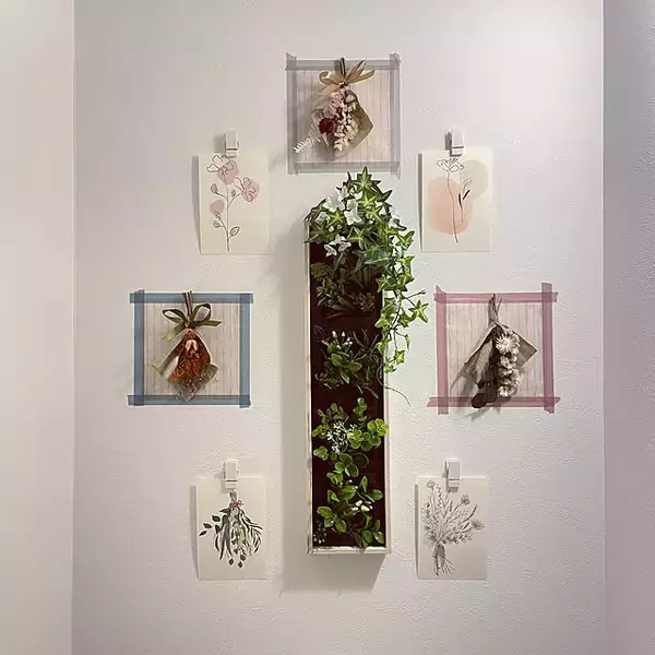 「貼るだけでペイント代わりにも♪ダイソーのマスキングテープを使ったDIYのアイデア」の画像