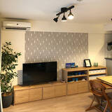 「扉付きだからホコリを気にせずスッキリ収納できます♪無印良品のキャビネット」の画像2