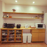 「扉付きだからホコリを気にせずスッキリ収納できます♪無印良品のキャビネット」の画像7