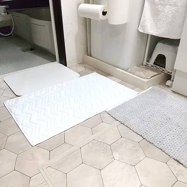 お風呂上りの足元が気持ちいい♪ニトリで選ぶ快適なバスマット