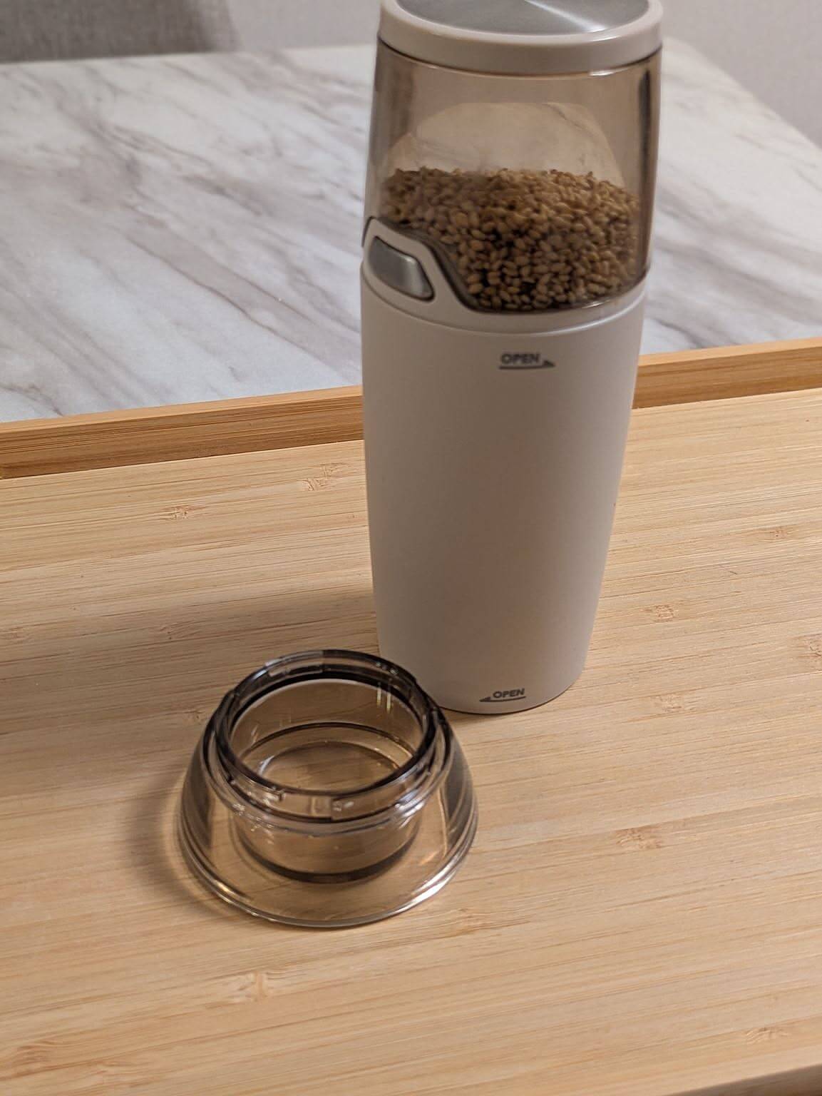 「スイッチひとつですりゴマができる電動ミル」 by kumiさん