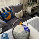 「絵を描くように刺繍が楽しめる♪パンチニードルで作るインテリアアイテム」の画像1