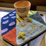 「絵を描くように刺繍が楽しめる♪パンチニードルで作るインテリアアイテム」の画像10