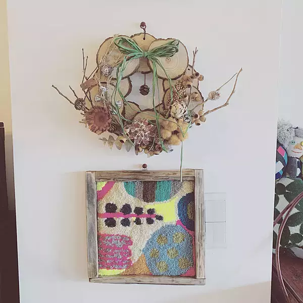 「絵を描くように刺繍が楽しめる♪パンチニードルで作るインテリアアイテム」の画像