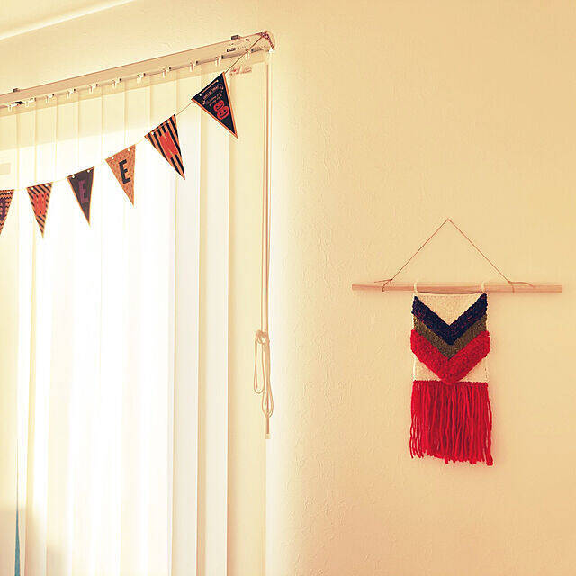 絵を描くように刺繍が楽しめる♪パンチニードルで作るインテリアアイテム