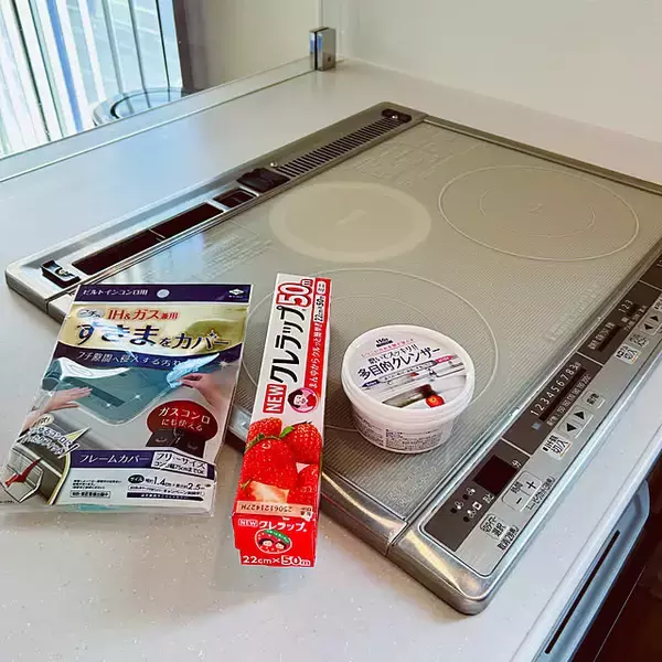 「毎日のお手入れから頑固汚れまで♪コンロまわりのお掃除をラクにする方法」の画像