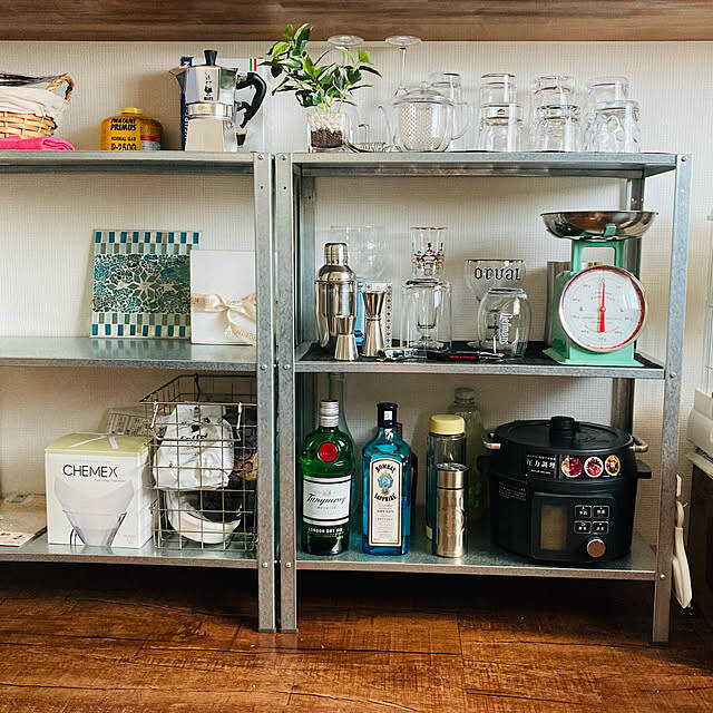 「つい置き」で散らかる悩みを解決します♪IKEAのアイテムでカウンター周りの収納作り