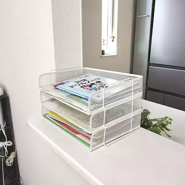 「「つい置き」で散らかる悩みを解決します♪IKEAのアイテムでカウンター周りの収納作り」の画像