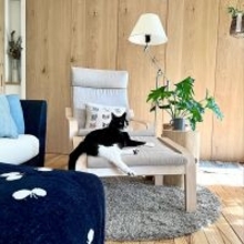 リラックスできる空間づくりに♪毎日がもっと心地よくなるIKEAのアームチェアがある暮らし