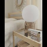 「スタイリッシュで機能も豊富な時計♪テラスLEDミラークロック L」の画像7