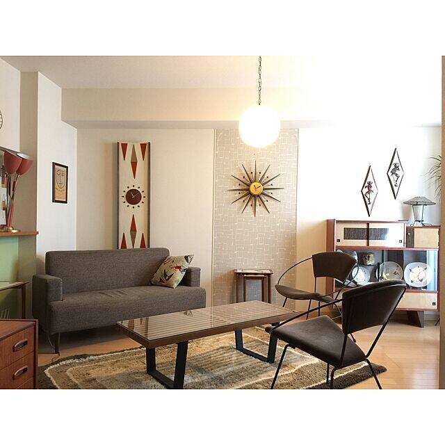 懐かしさとモダンさの共存。ミッドセンチュリーモダンインテリア