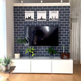 「スッキリしたデザインも魅力。サブウェイタイルを効果的に取り入れたDIY例」の画像2