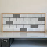 「スッキリしたデザインも魅力。サブウェイタイルを効果的に取り入れたDIY例」の画像5