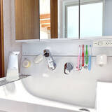 「清潔＆すっきり空間を叶える！整理整頓も掃除も快適になるセリアの洗面所アイテム」の画像1