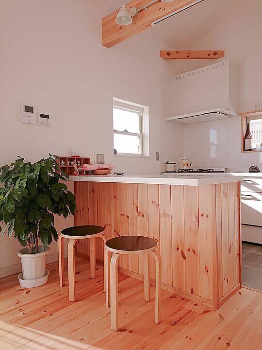 「海を感じるインテリアに合う、白くシンプルな私らしいキッチン」 by rienbo0510さん