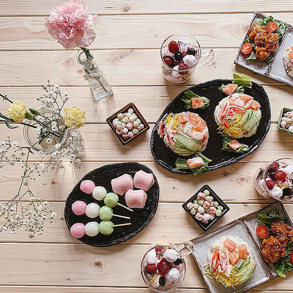 今年のひな祭りは食事を彩ってみませんか テーブルコーデのアイデア帳 22年2月26日 エキサイトニュース