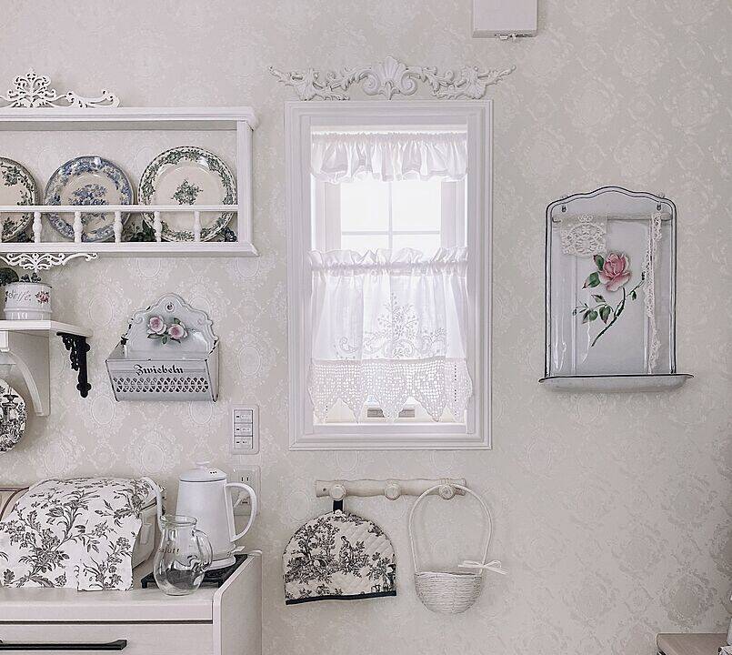 「DIYでアップデート！心ゆくまでフレンチシャビーなキッチン」 by reira...さん