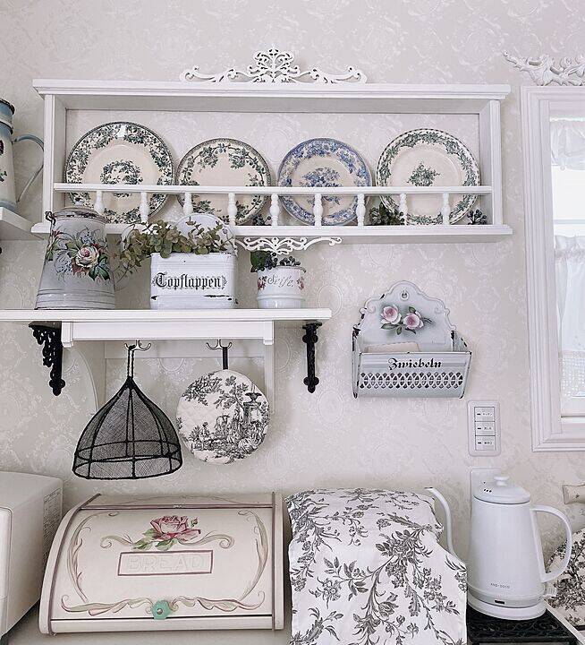 「DIYでアップデート！心ゆくまでフレンチシャビーなキッチン」 by reira...さん