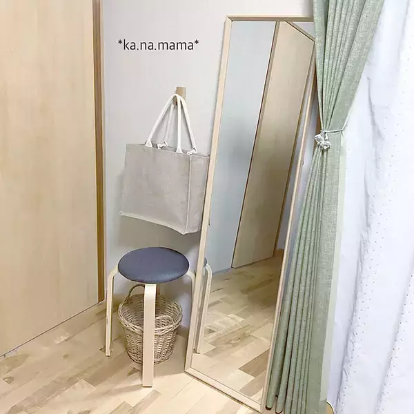 「忘れちゃった！もなくなりそう☆便利で使いやすいエコバッグの置き場所」の画像