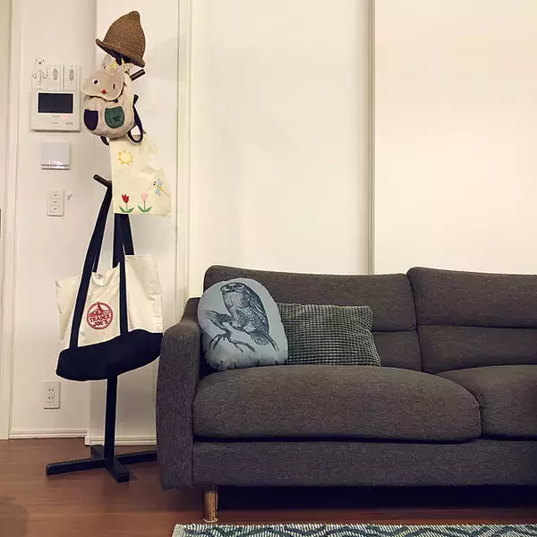 「忘れちゃった！もなくなりそう☆便利で使いやすいエコバッグの置き場所」の画像