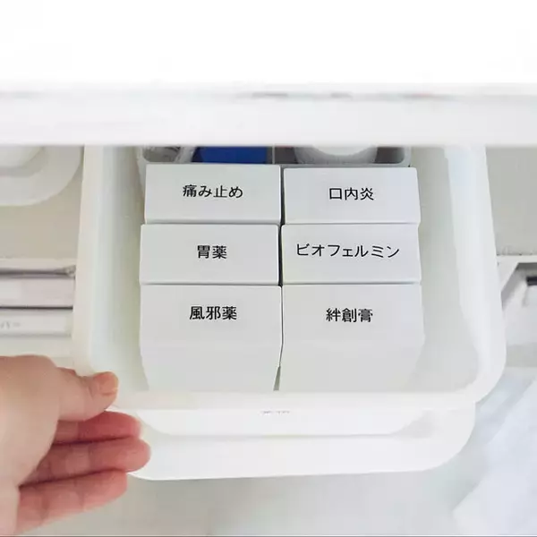「どこにどう置くのが正解？万が一のときにも使いやすい薬収納実例」の画像