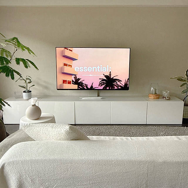 テレビまわりをお気に入り空間に♡自分好みのお部屋づくりが叶うIKEAのテレビ台