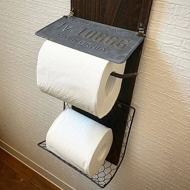 自分好みにDIY！使うたび気分が上がるトイレットペーパーホルダー実例集